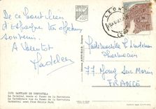 CPM Santiago de compostela 2081 la cathedrale vue du paseo de la herradura