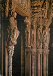 CPM Santiago de compostela 22 cathedrale portique de la gloire detail