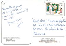 CPM Santiago de compostela n 3259 rue rua del villar