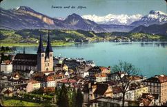 Swiss CPA Luzern und die Alpen