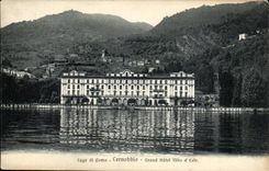 CPA Italy Italia Lago di Como Cernobbio Large hotel Villa of Este