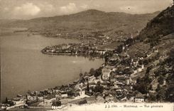 CPA Suisse Montreux Vue generale