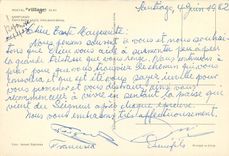 CPM Chile Santiago Carro Santa Lucia vista panoramica