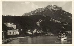 CPA Suisse Brunnen mit Frohnalstock