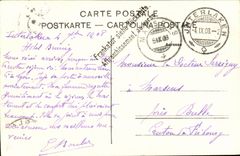 CPA Suisse Interlaken Gewitteratimmung am Thnersee