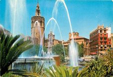 CPM Valencia Detail de la Plaza de la Reina