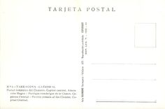 CPM Tarragona Portique romanique de le Cloitre Capiteau Central