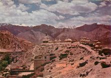 CPM A set of Chorten Stupas India 