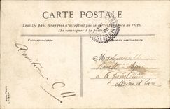 Lyon verschob es Brucke und die Kirche Str Georges CPA