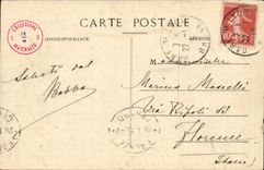 Lyon Places Carnot Monument of Republic CPA