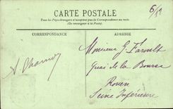 Lyon der Platz Bellecour- CPA