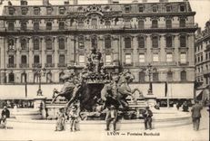 Lyon Bartholdi Fountain - CPA
