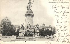 Lyon Monument of the Republic - CPA
