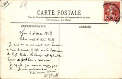 Lyon the Bellecour Place - CPA