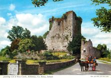 CPM Jaunting Car at Ross Castle Killarney Co Kerry Ireland 