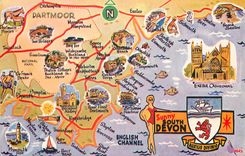 CPM Scenic map of South Devon 