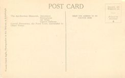 CPM Scottish National War Memorial Air Services Memorial Militaria