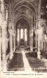 Interior Lyon CPA of the ND basilica of Fourviere