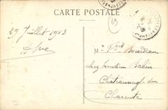 Lyon CPA Basilica of Fourviere Gate Saint Jean giving on the gallery absidale