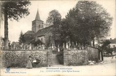 Denkmal historiaue CPA Feld die Romance Kirche des Herzogs recht