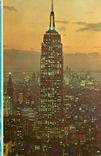 CPM Empire State Building at Sunset New York City