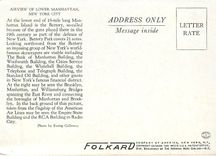 CPM Airview of Lower Manhattan New York City