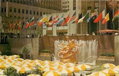 CPM Rockefeller Center Outdoor Restaurant Situated in the Lower Plaza