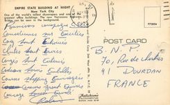 CPM Empire State Building at Night New York City