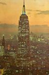 CPM Empire State Building at Sunset New York City