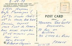 CPM Greetings from New York City Broadway times square