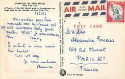 CPM Carriages on 59th Street reet New York City