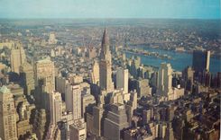 CPM New York City as Seen From the Empire State Building Observatory Looking Northeast