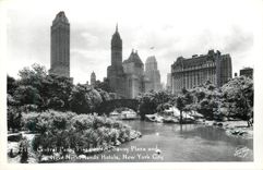 CPM Central Park Plaza Hotel Savoy Plaza and New Netherlands Hotels New York City