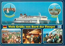 CPM Finnjet Auto und Passagierfahre Bateau