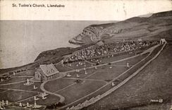 Llandudno North Wales-St Tudno's Church -CPA