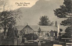 The Llanberis Pass- Wales-The Old Church Nant Peris -CPA
