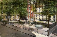 Plain Boston Farmhouse-USA-ETAS Kings Chapel Burying-Oldest off the ancient cemetaries within the city - CPA