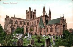 Cheshire-England-England Chester Cathedral - CPA