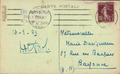 Avignon the War memorial the CPA