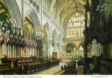 CPM The Choir Chancel Exeter Cathedral Devon