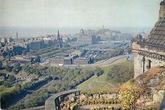 CPM Edinburgh Scotland A Panoramic View ofthe City Looking North East From Edinburgh Castle