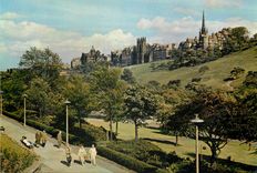 CPM Princes Street Gardens and the Old Town Skyline Edinburgh