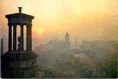 CPM Sunset Over Edinburgh From Calton Hill