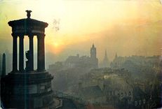 CPM Sunset Over Edinburgh from Calton Hill