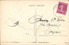 Sissonne CPA Monument of the Great War