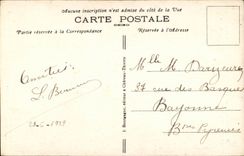 War memorial the CPA Town of laon