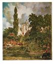 CPM John Constable The Grove or Admiral's House Hampstead Circa 1820 Tate Galery 1246
