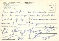 CPM La Roquette sur Var Aples Maritimes Alt 380m