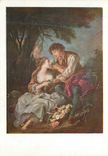 CPM Francois Boucher Pastorale Premier peintre du Roi (1703 1770)