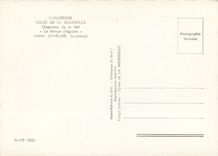 CPM l'Auvergne Eglise de la Bourboule Chapiteau de la Nef le Retour d'Egypte